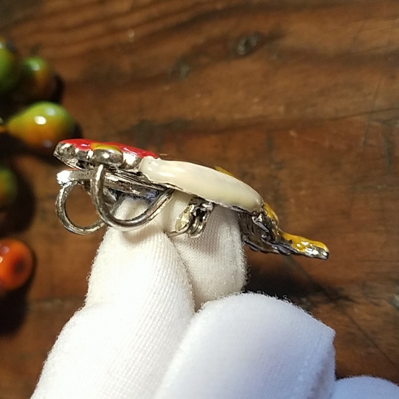 Rooster Brooch - Picture 4 of 14